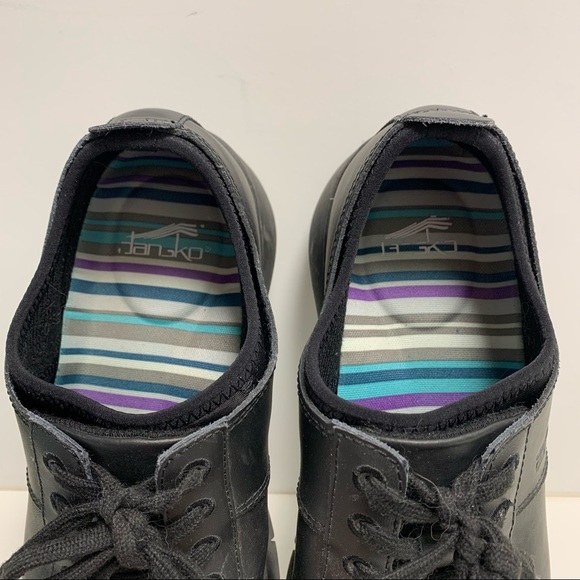Dansko black shoes size 37 EU ladies nurse shoe womens - Picture 4 of 8